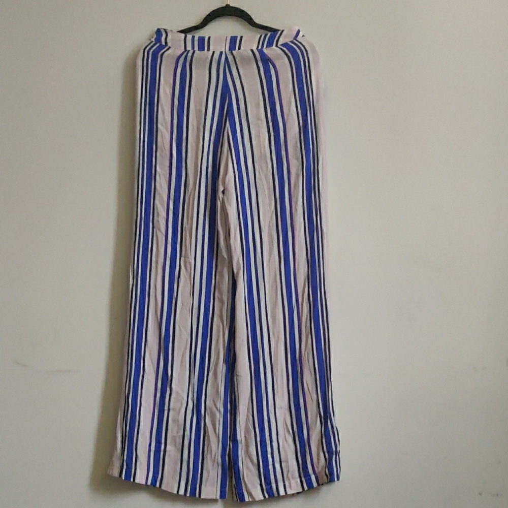 Multi color wide leg pants